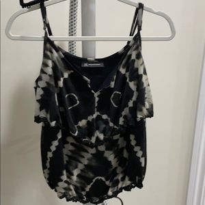 Summer Black and Grey Top